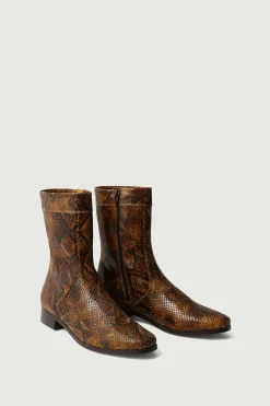 bottines écaille