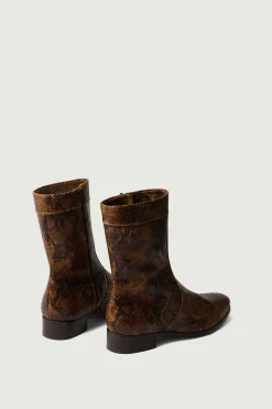 bottines écaille